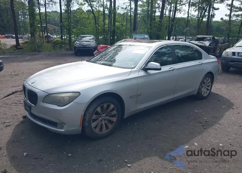2011 BMW 750Li xDrive из США, поврежденный, VIN WBAKC8C53BC433168